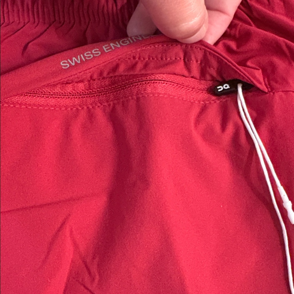 NWT [On Running] 3" Core Drawstring Athletic Shorts in Grenadine Women’s S - Picture 8 of 12